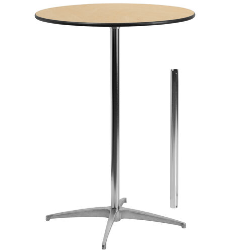 30” round hi or low top cocktail tables 